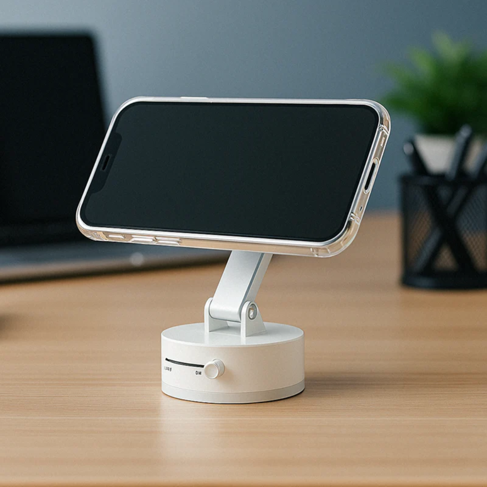 Support de téléphone magnétique et pliable disponible