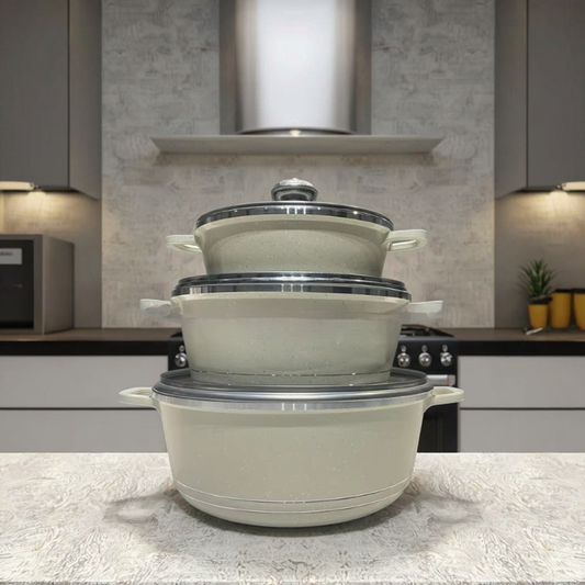 Casserole antiadhésive lot de 3 pcs