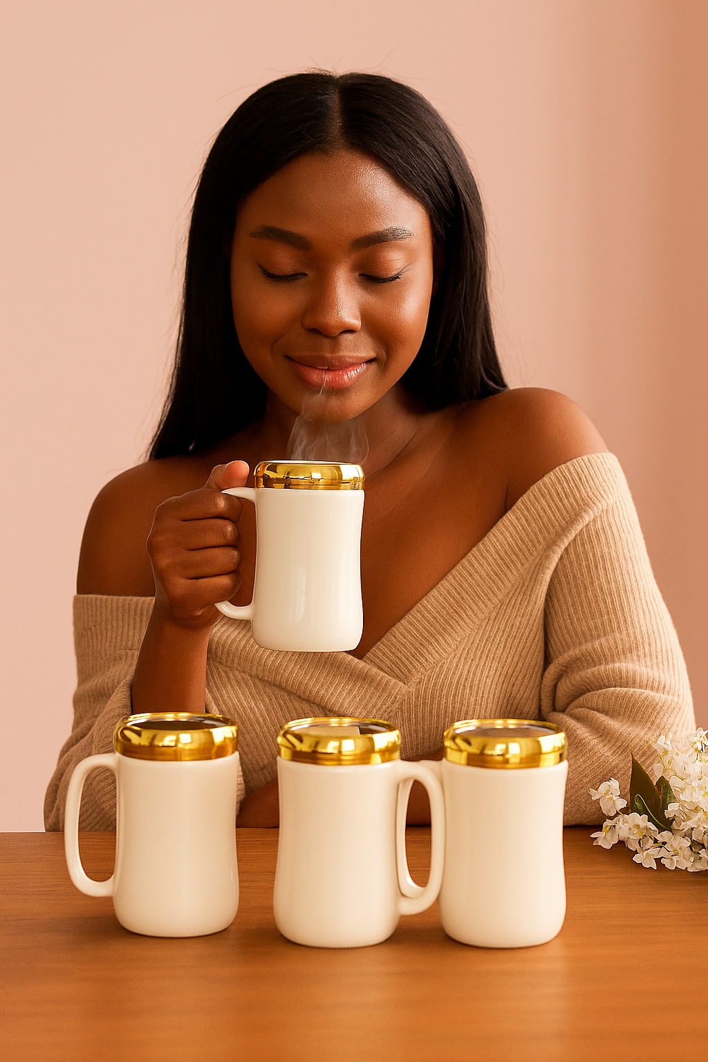 Tasse en porcelaine