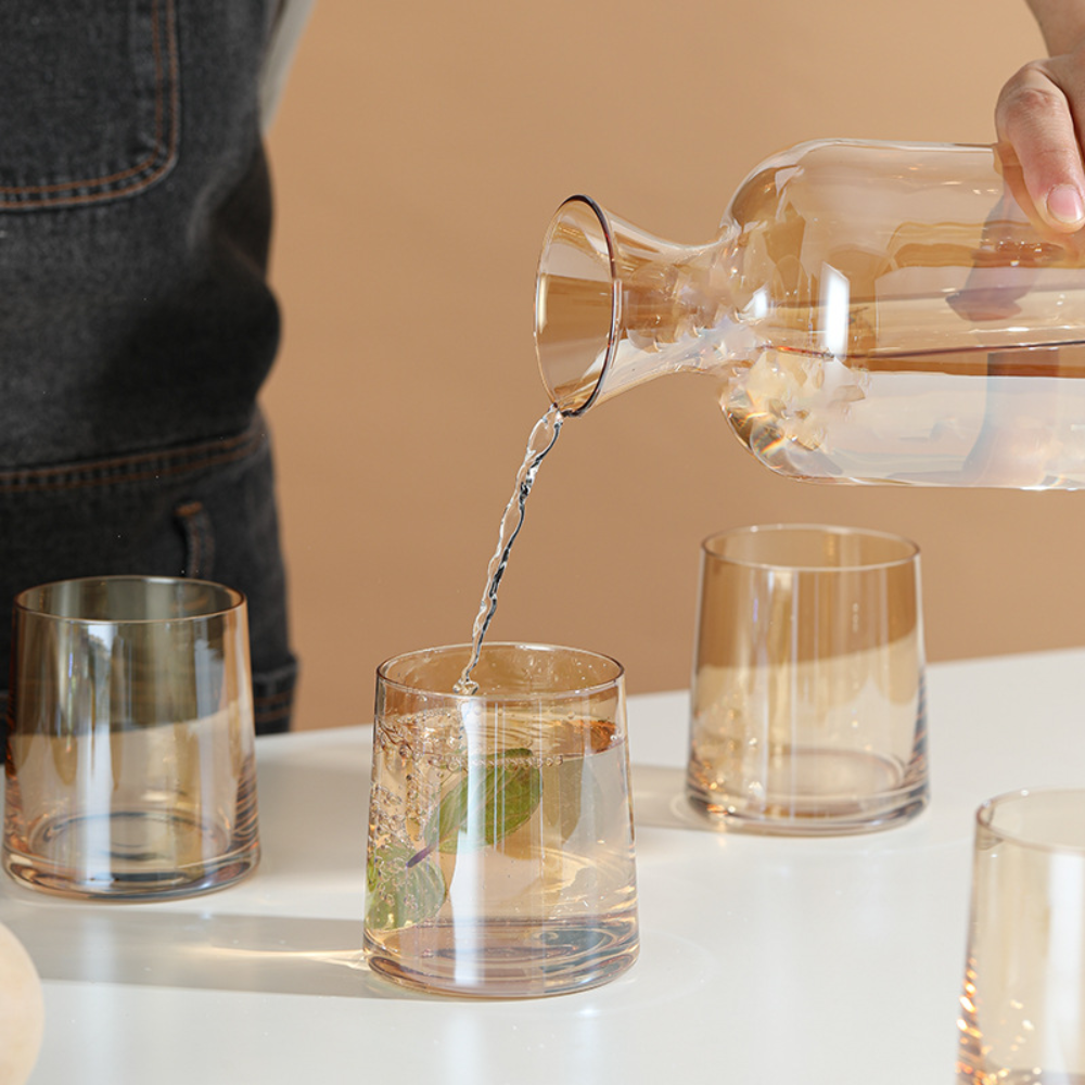 Verres à whisky 🥃 en or lot de 6 pcs