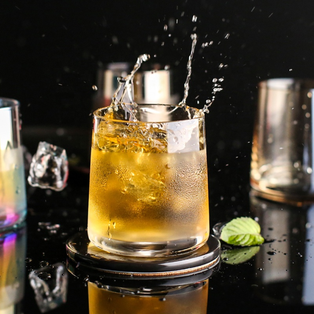 Verres à whisky 🥃 en or lot de 6 pcs