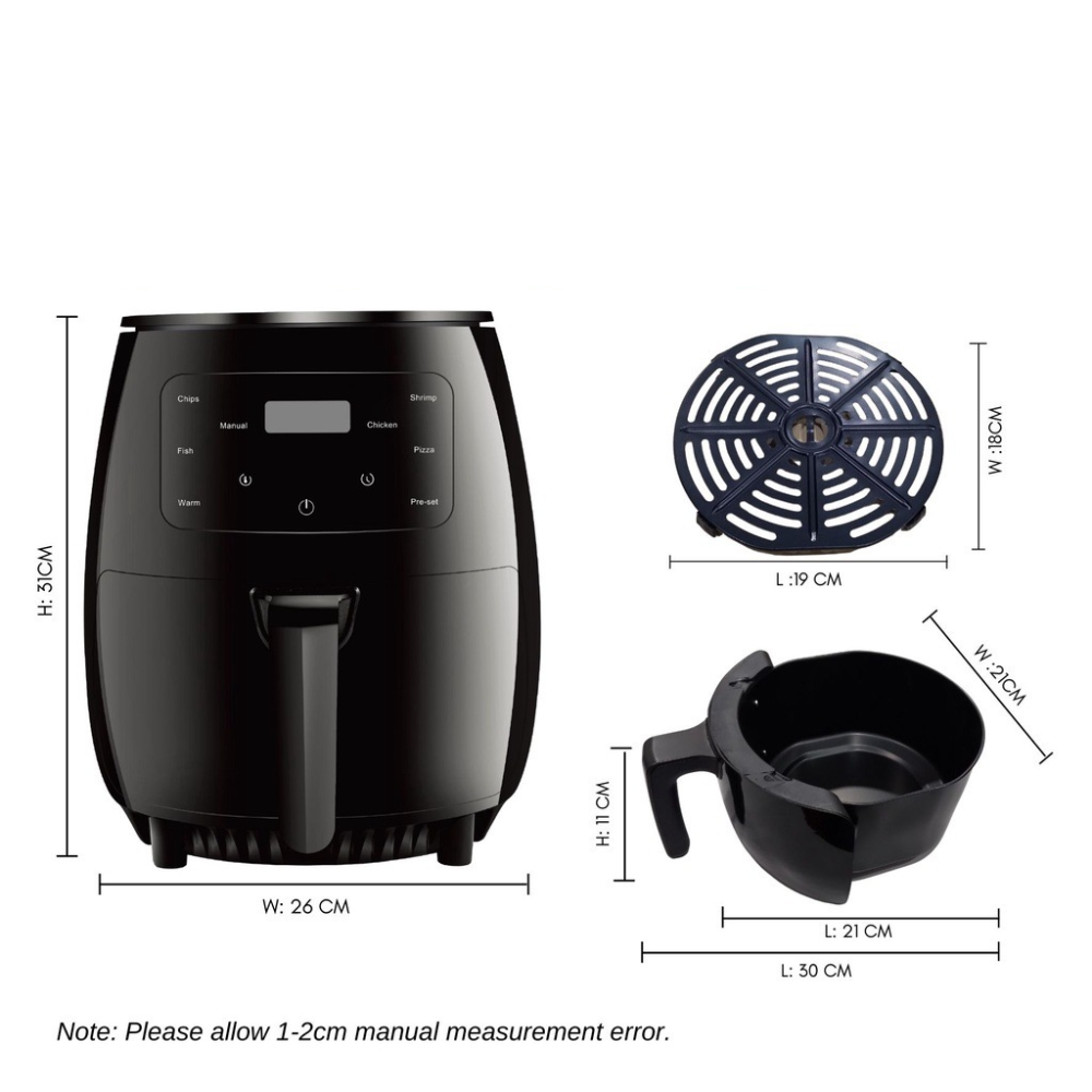Friteuse à Air 6L