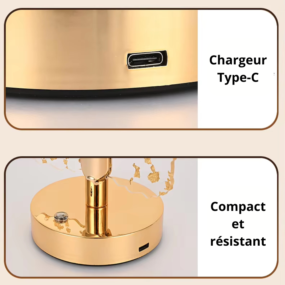 Lampe de chevet lumineuse