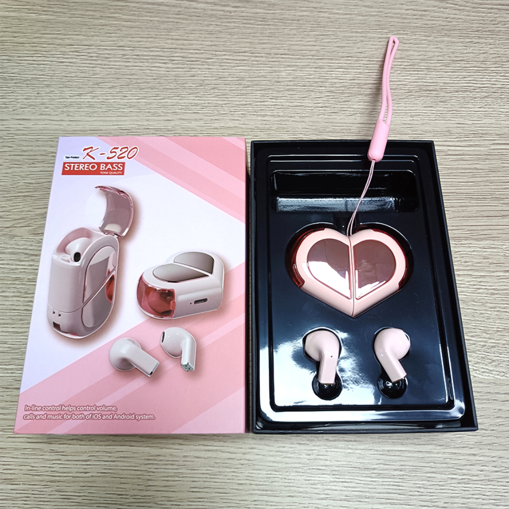 Écouteurs TWS Thème Cœur