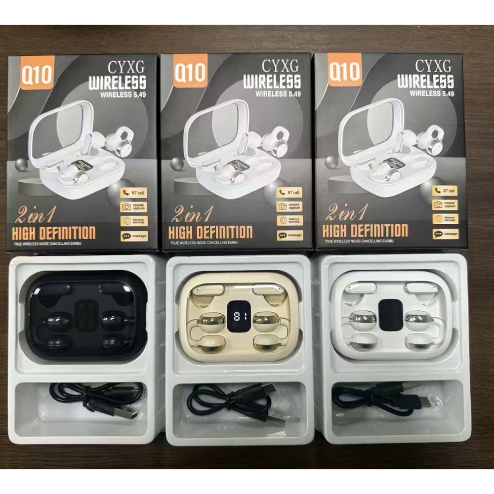 Écouteurs TWS Q10 Anti-Bruit