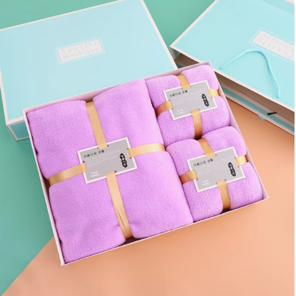 Serviettes de bain 3 pcs