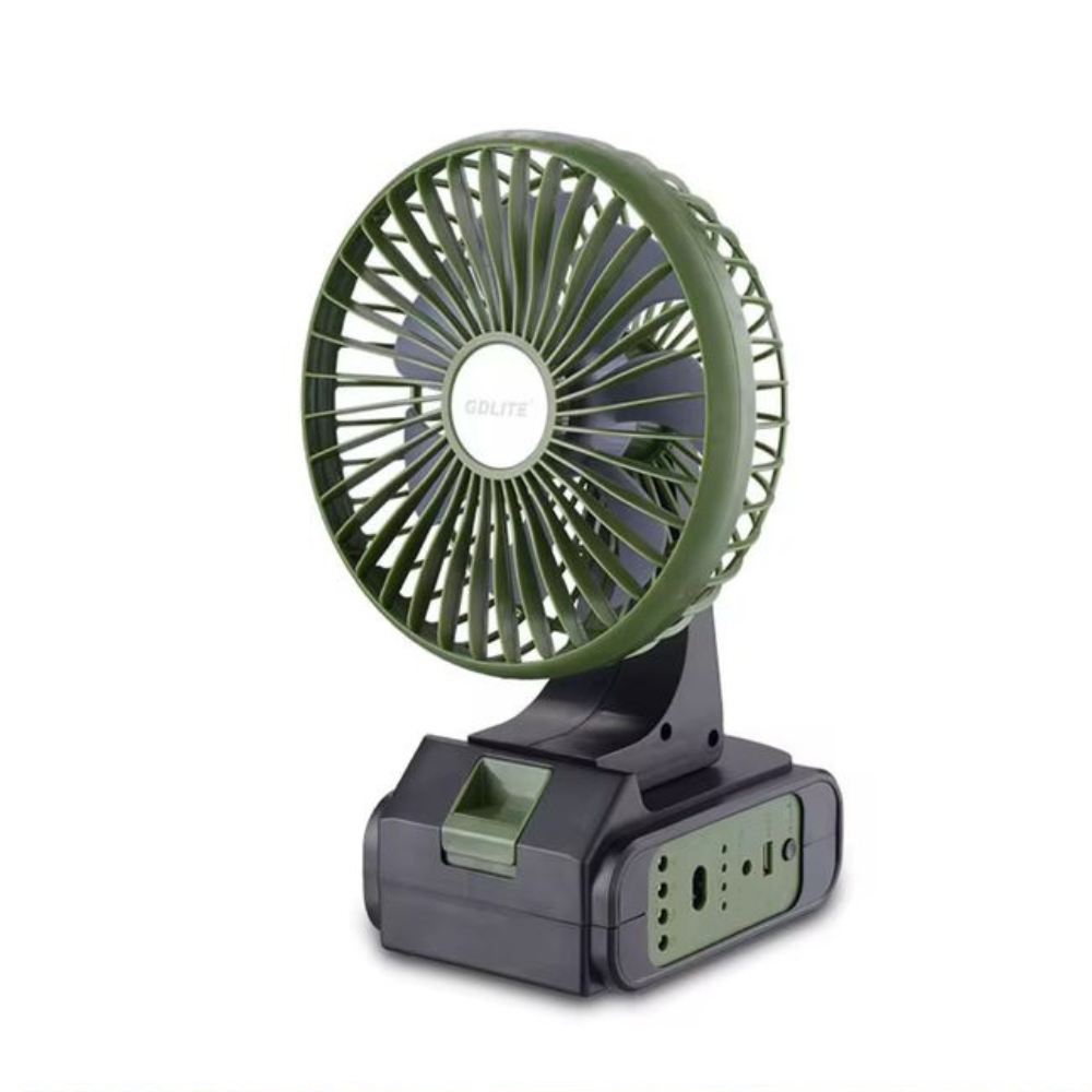 Ventilateur solaire rechargeable