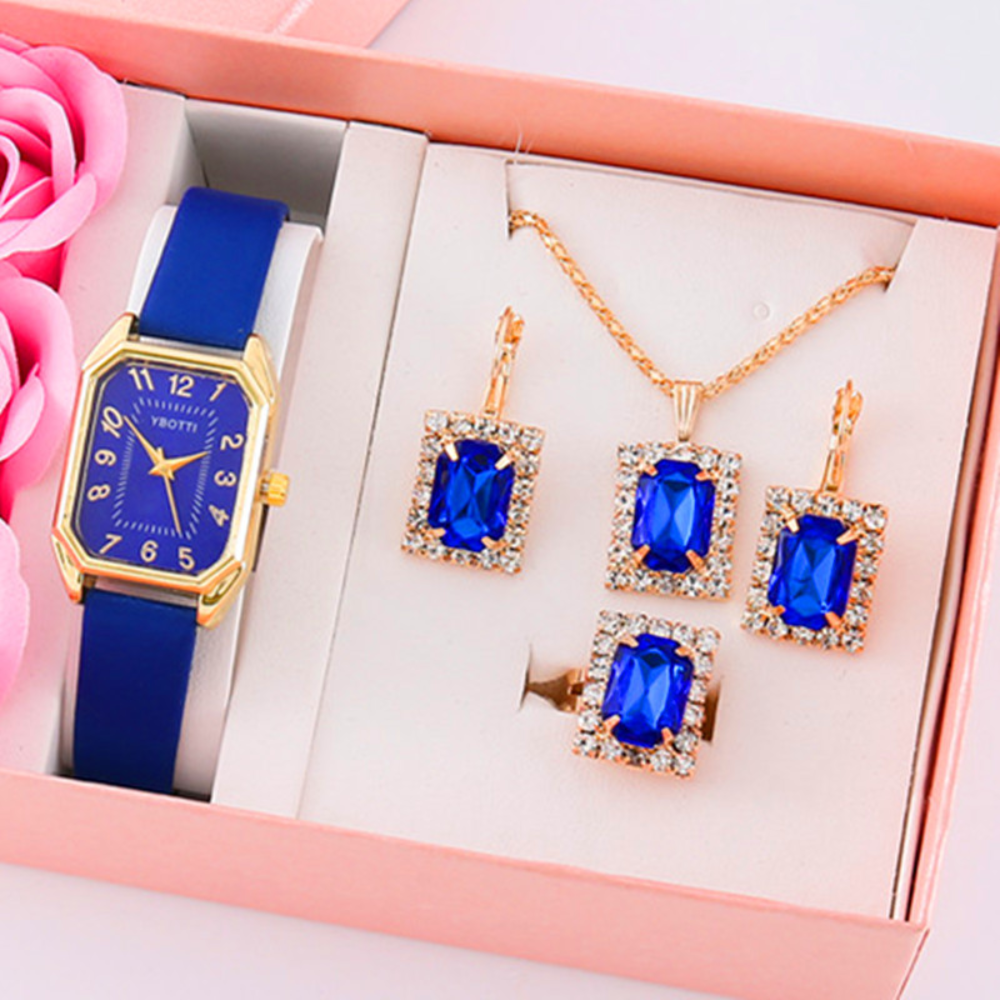 Montre de luxe pour femme 5 en 1