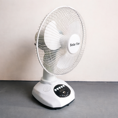 Ventilateur Solaire Multifonction avec Kit d'Éclairage