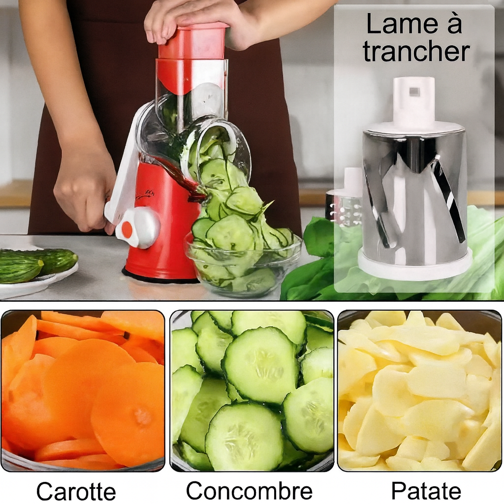 Trancheuse à légumes multifonctionnelle