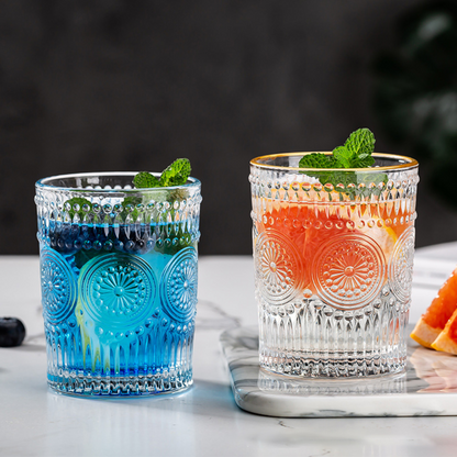 Verres à whisky 🥃 en or lot de 6 pcs