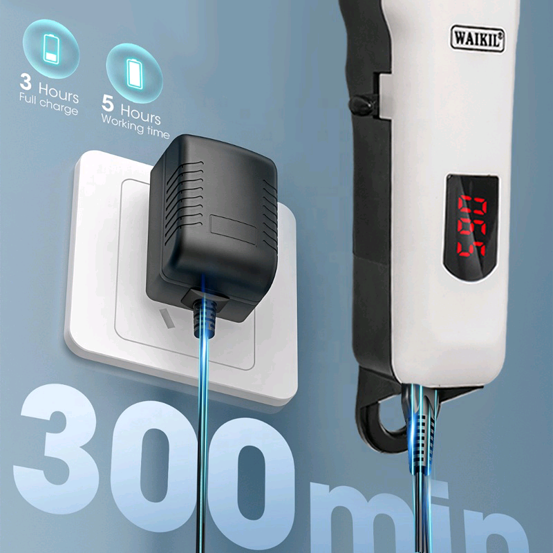 Tondeuse sans fil rechargeable 6 en 1