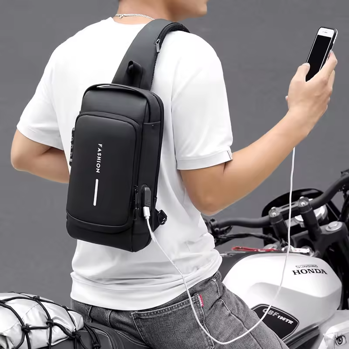Sac bandoulière anti-vol