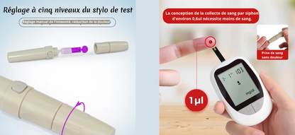 PACK Santé optimale: Tensiomètre - Glucomètre
