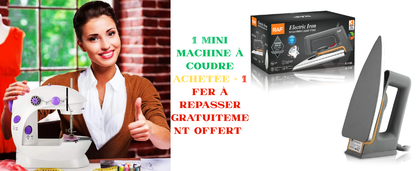 Mini machine à coudre électrique