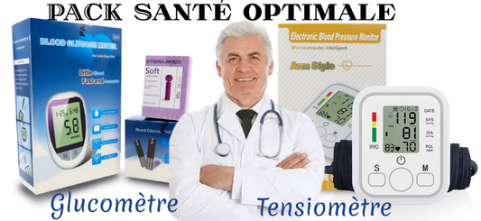 PACK Santé optimale: Tensiomètre - Glucomètre